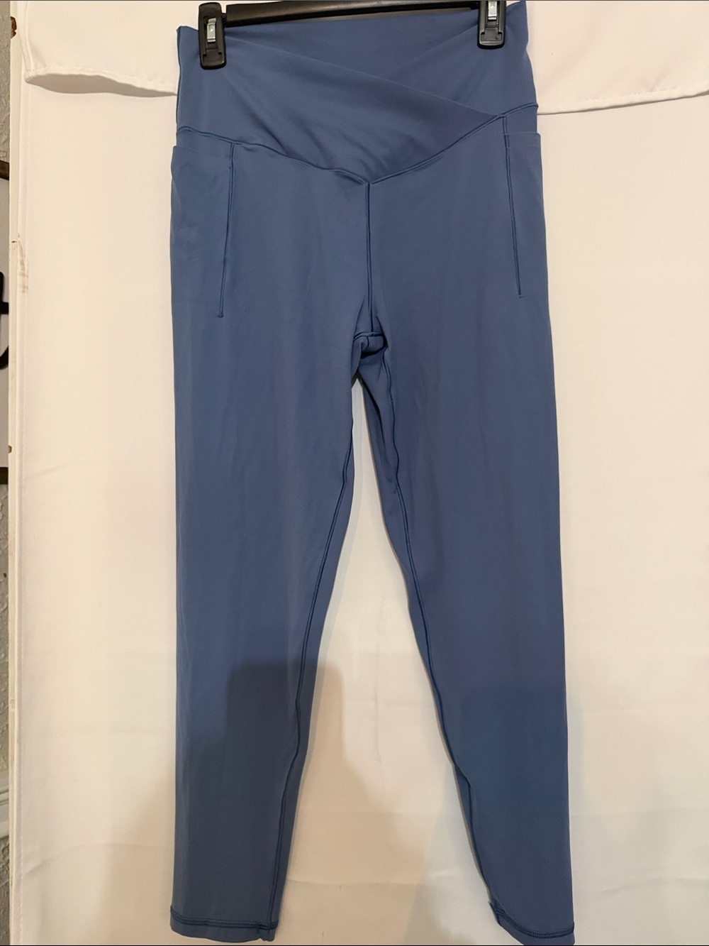 Offline by Aerie High-Waist Performance Leggings in Slate Blue